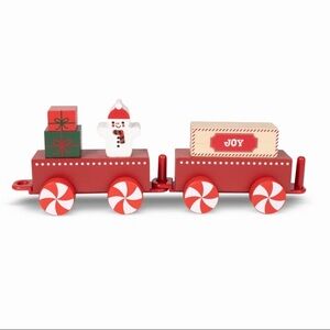 New Wooden Train Cars- Snowman & Joy Target Bullseye's Playground Holiday 2025